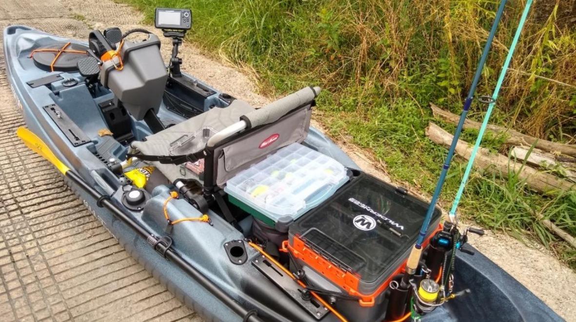 Wilderness Systems Kayak Crate - 4 Rod Holders - Kayak and Boat Tackle Storage - Fits Anglet Boats customer photo 1