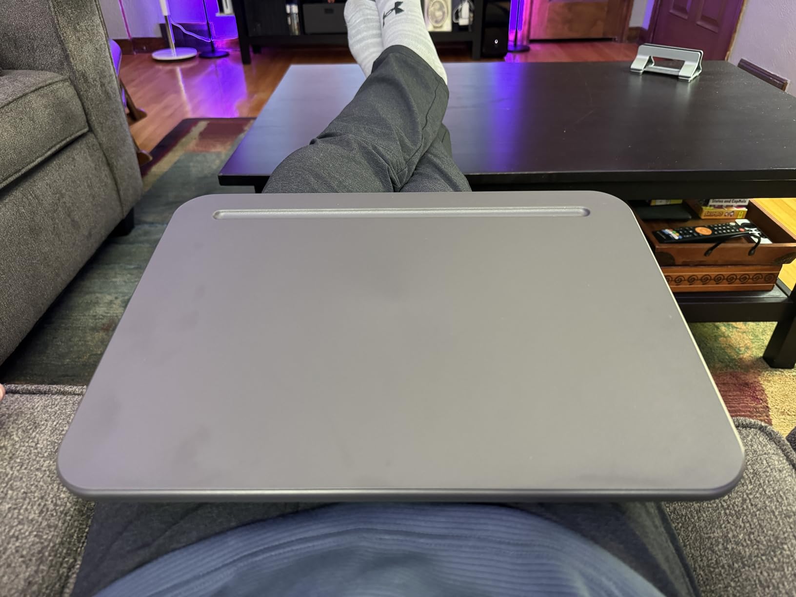 LAPGEAR Compact Lap Desk - Fits Up to 14