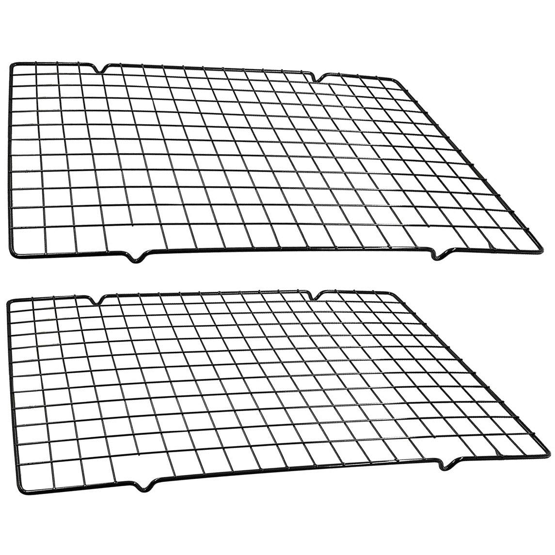 Daycount 2-Pack Heavy-duty Cooling Rack for Baking Stacking 10 x 16 Inch Stainless Steel Wire Rack for Cooling, Drying customer photo 1