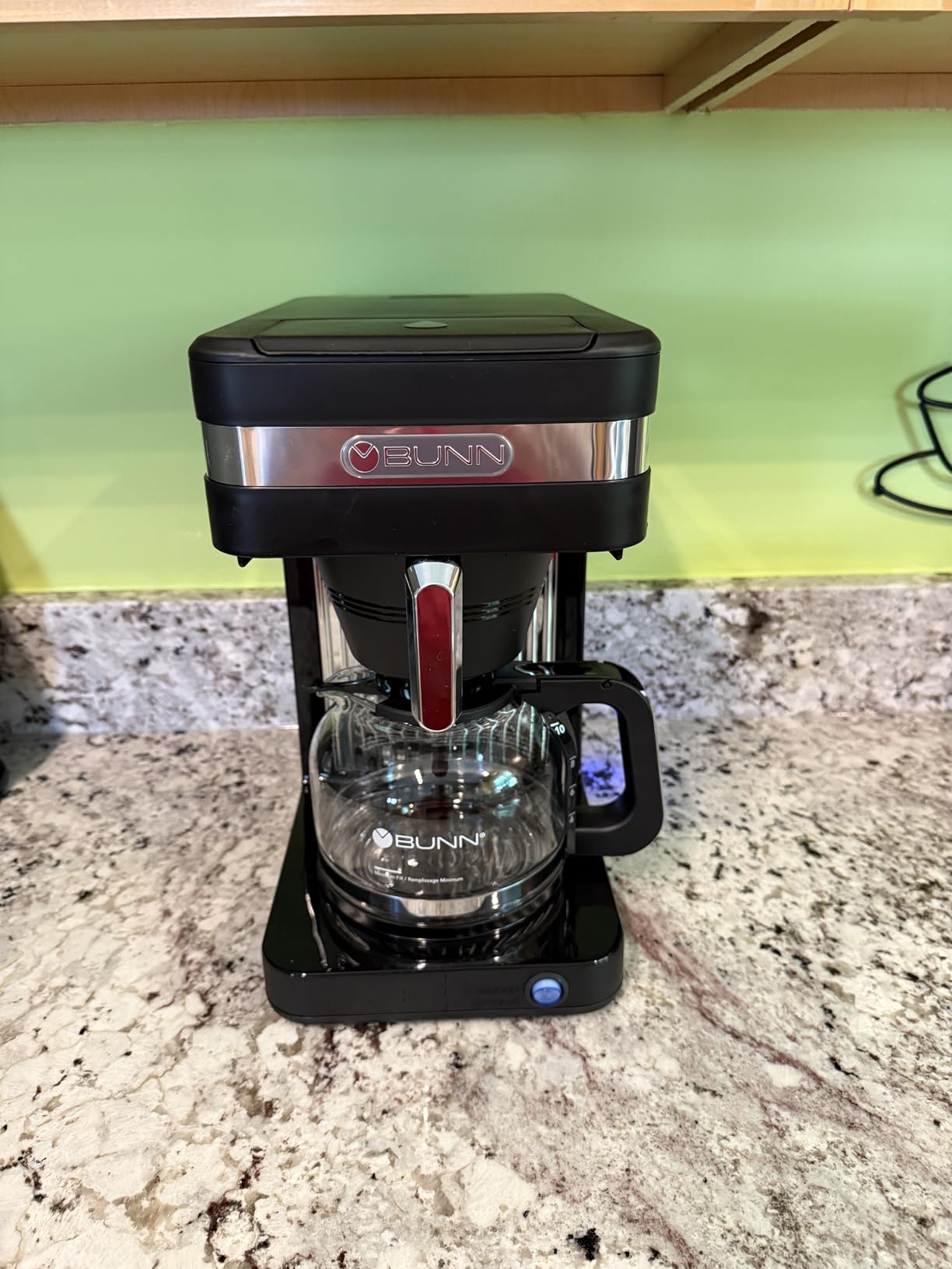 BUNN CSB2B Speed Brew Elite 10-Cup Coffee Maker, Black/SST customer photo 2