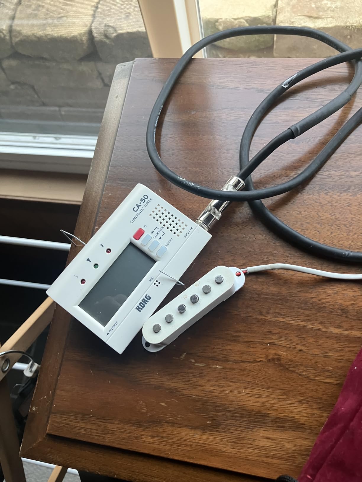 Korg CA-50 Chromatic Tuner for Orchestral Instruments w/ Memory Backup and Auto Power-Off Function customer photo 1