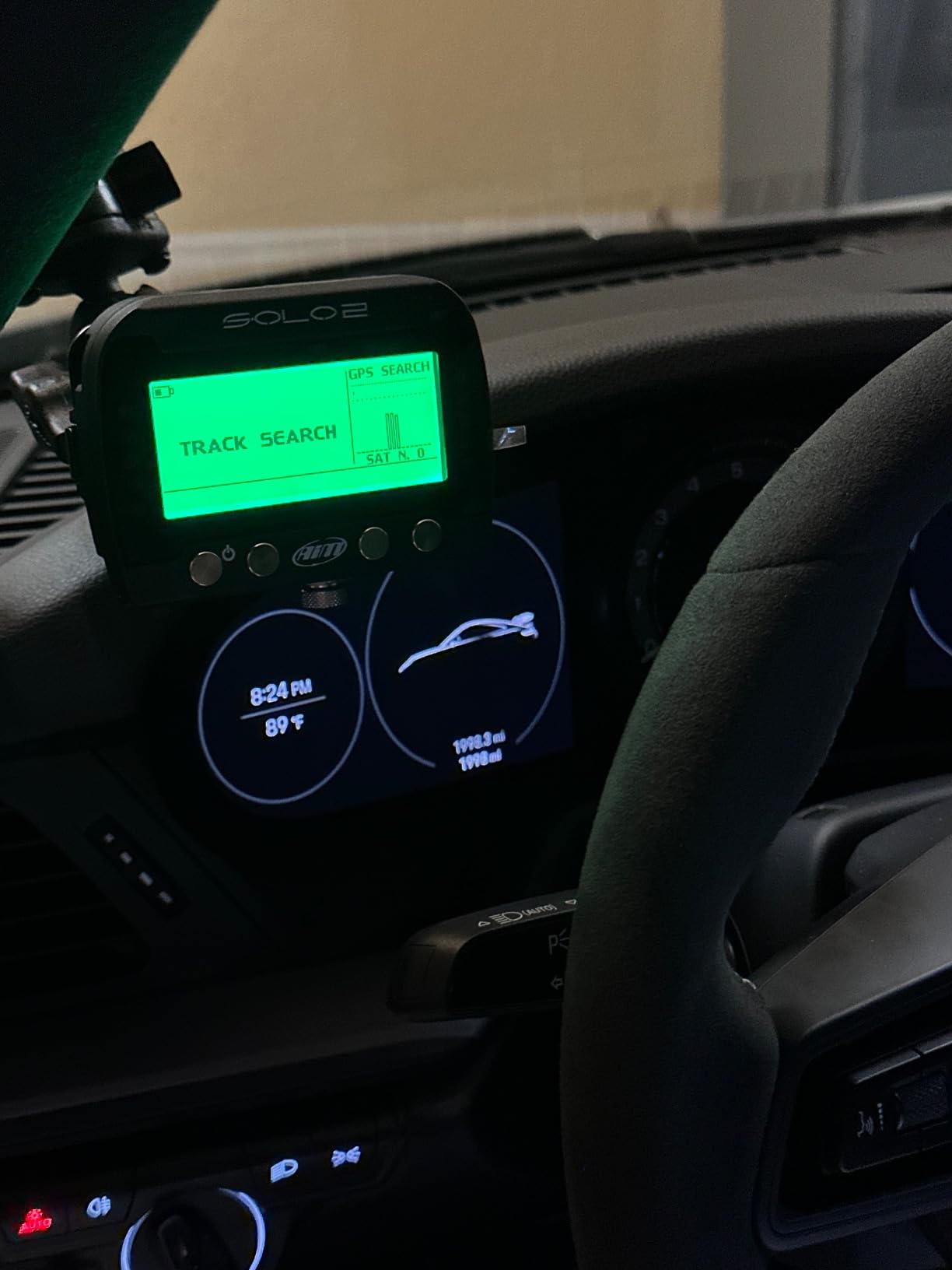 AIM Solo 2 GPS Lap Timer All New Much faster and more precise Configurable LED's customer photo 1