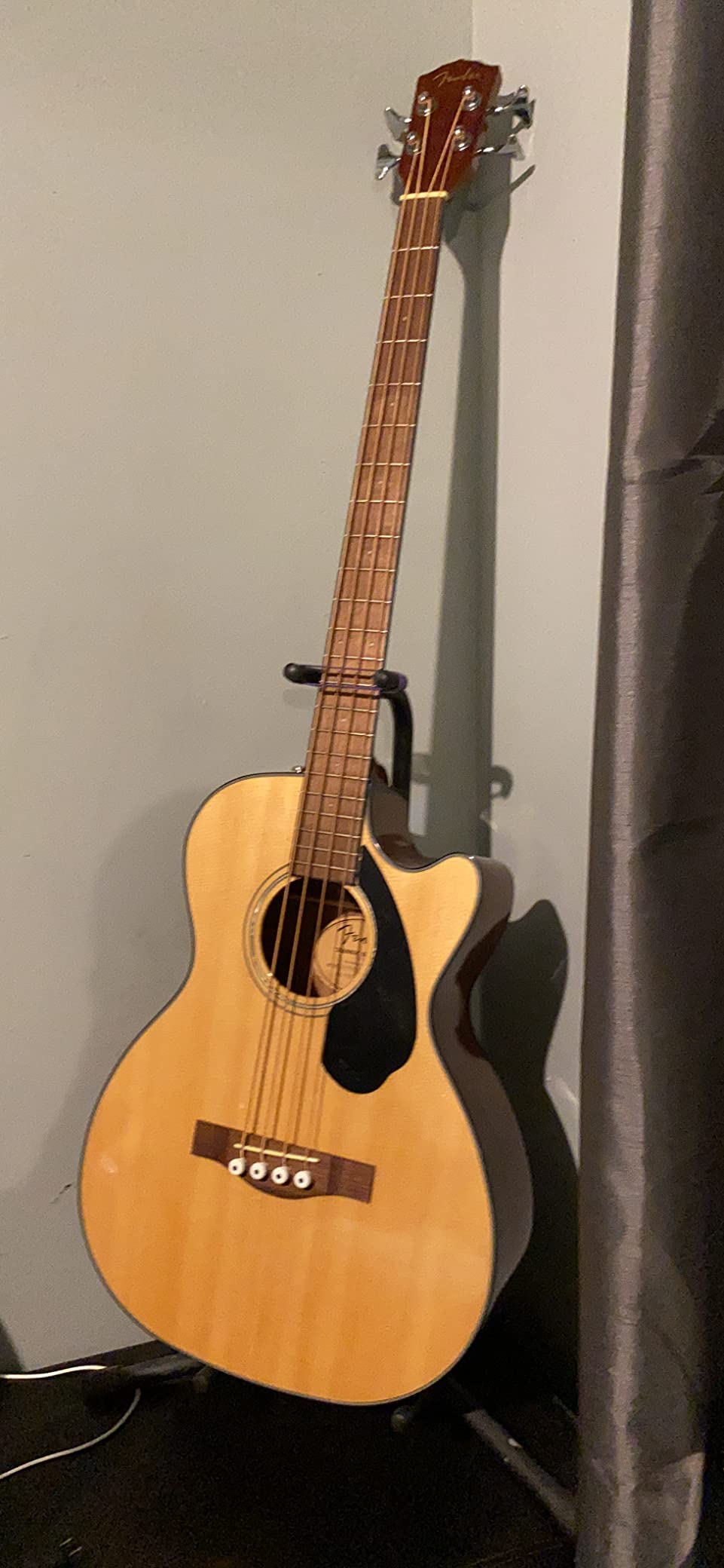 Fender CB-60SCE Acoustic Bass, with 2-Year Warranty Natural, Laurel Fingerboard customer photo 1