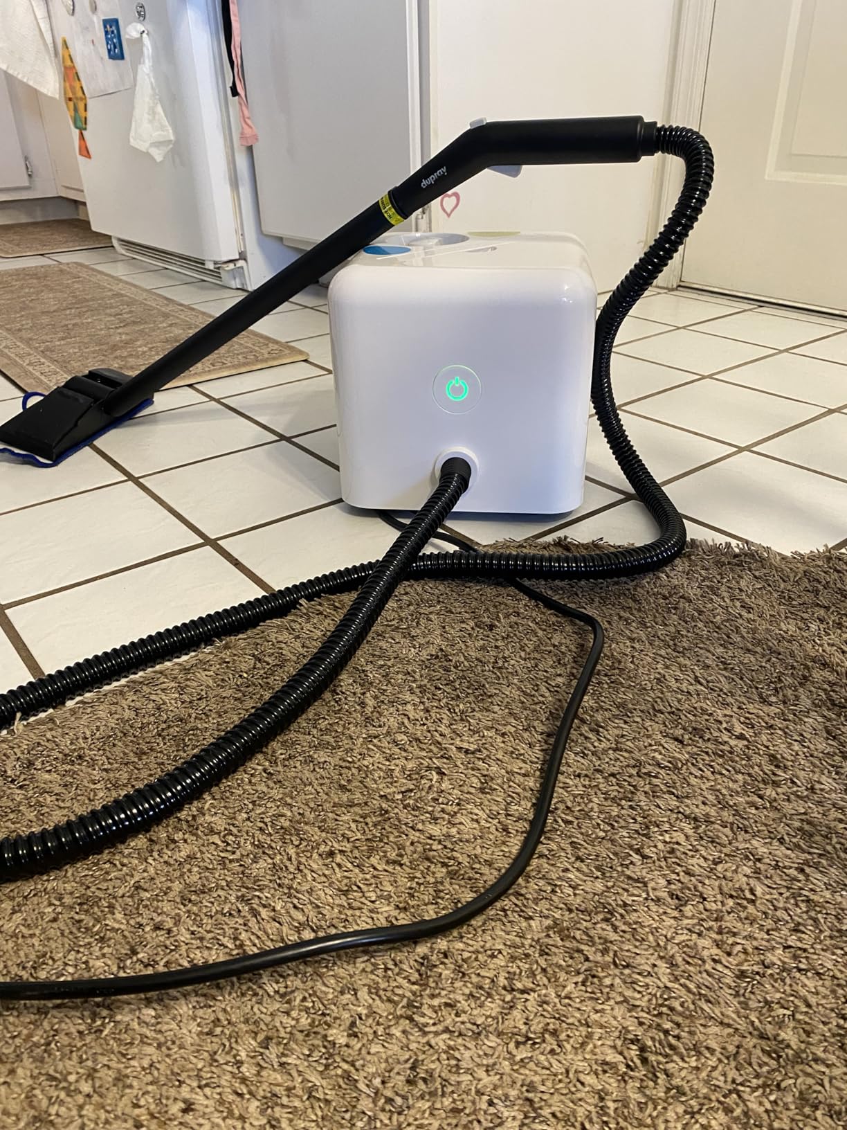 Dupray Neat Steam Cleaner with 17-Piece Kit - Powerful, Chemical-Free Cleaning for Floors, Cars, Tiles, Upholstery, Kitchen, Bathroom Grout, Carpets & More - Kills up to 99.9% of Bacteria & Viruses customer photo 2