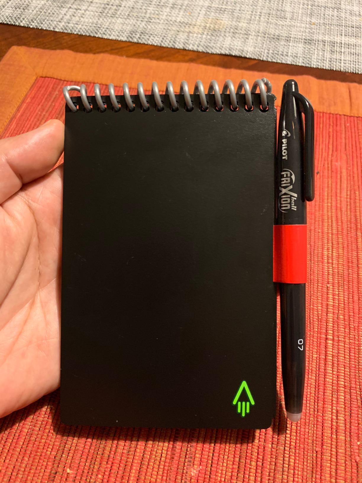 Rocketbook Smart Reusable Notebook, Mini Spiral Notebook, Neptune Teal, (3.5