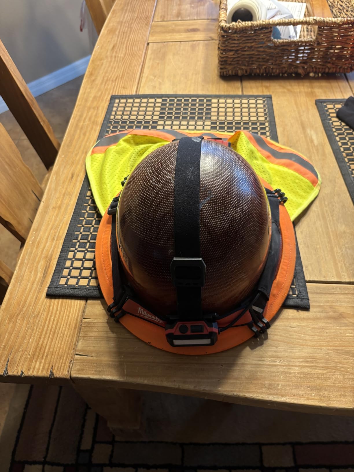 Best Ever PRO-MADE X1 Hard Hat Sun Shade, Premium Neck Shield with Secure-Fit Fasteners & Built in Sweat Towel customer photo 1