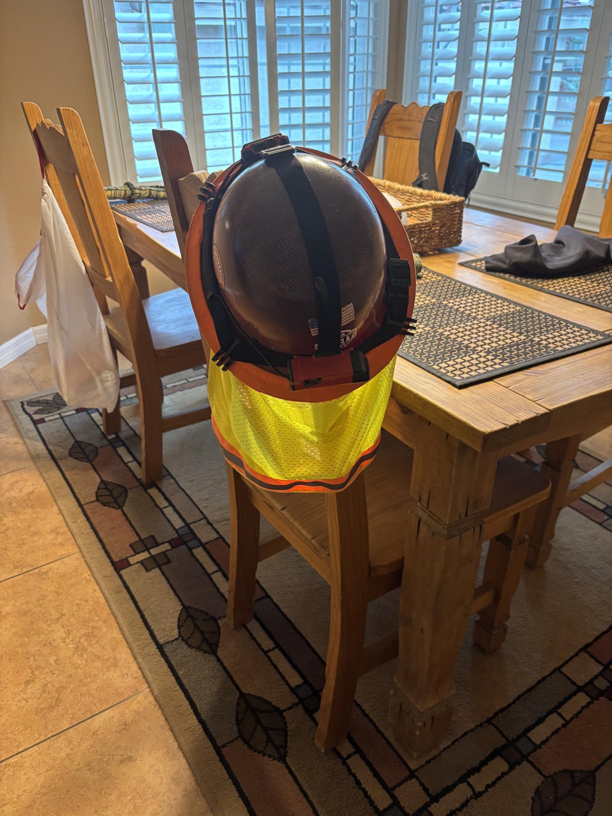 Best Ever PRO-MADE X1 Hard Hat Sun Shade, Premium Neck Shield with Secure-Fit Fasteners & Built in Sweat Towel customer photo 2
