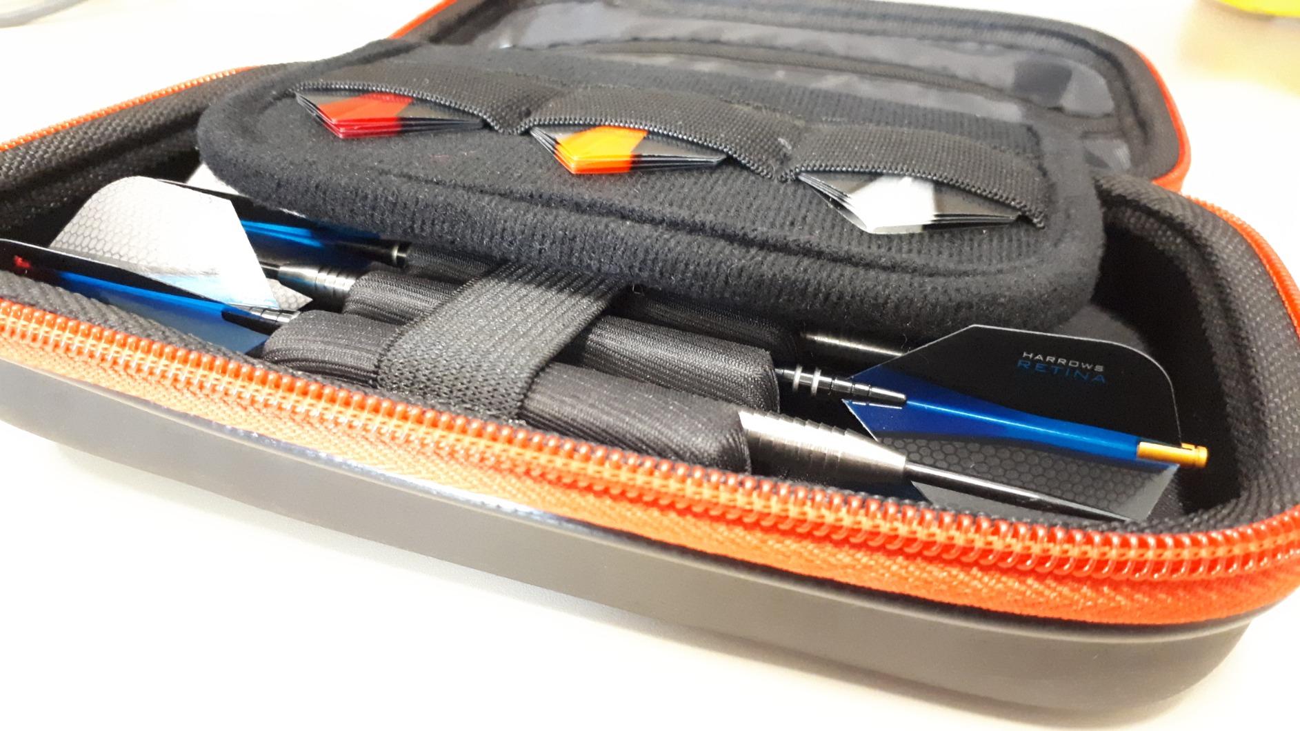 Casemaster Sentinel EVA Foam Shell Dart Case, Holds 6 Darts and Extra Accessories, Tips, Shafts and Flights, Compatible with Steel Tip and Soft Tip Darts customer photo 3