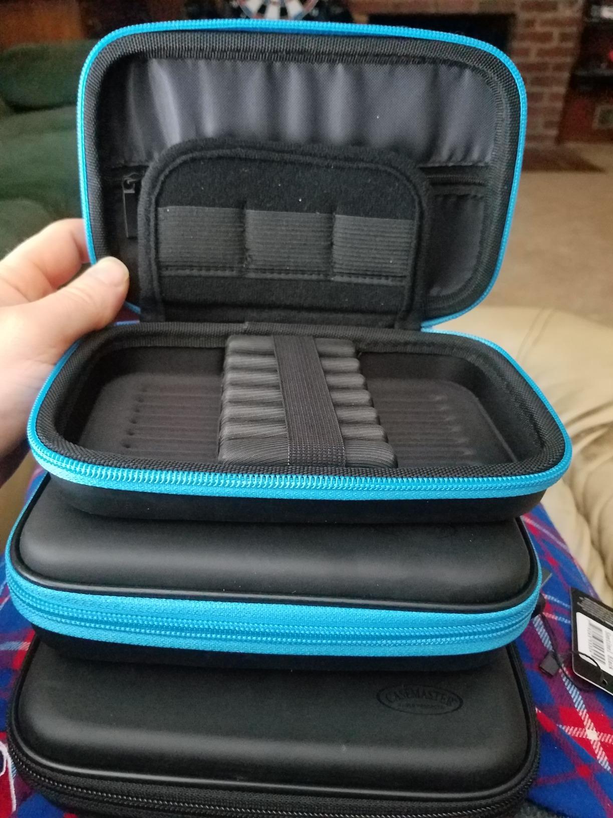 Casemaster Sentinel EVA Foam Shell Dart Case, Holds 6 Darts and Extra Accessories, Tips, Shafts and Flights, Compatible with Steel Tip and Soft Tip Darts customer photo 4
