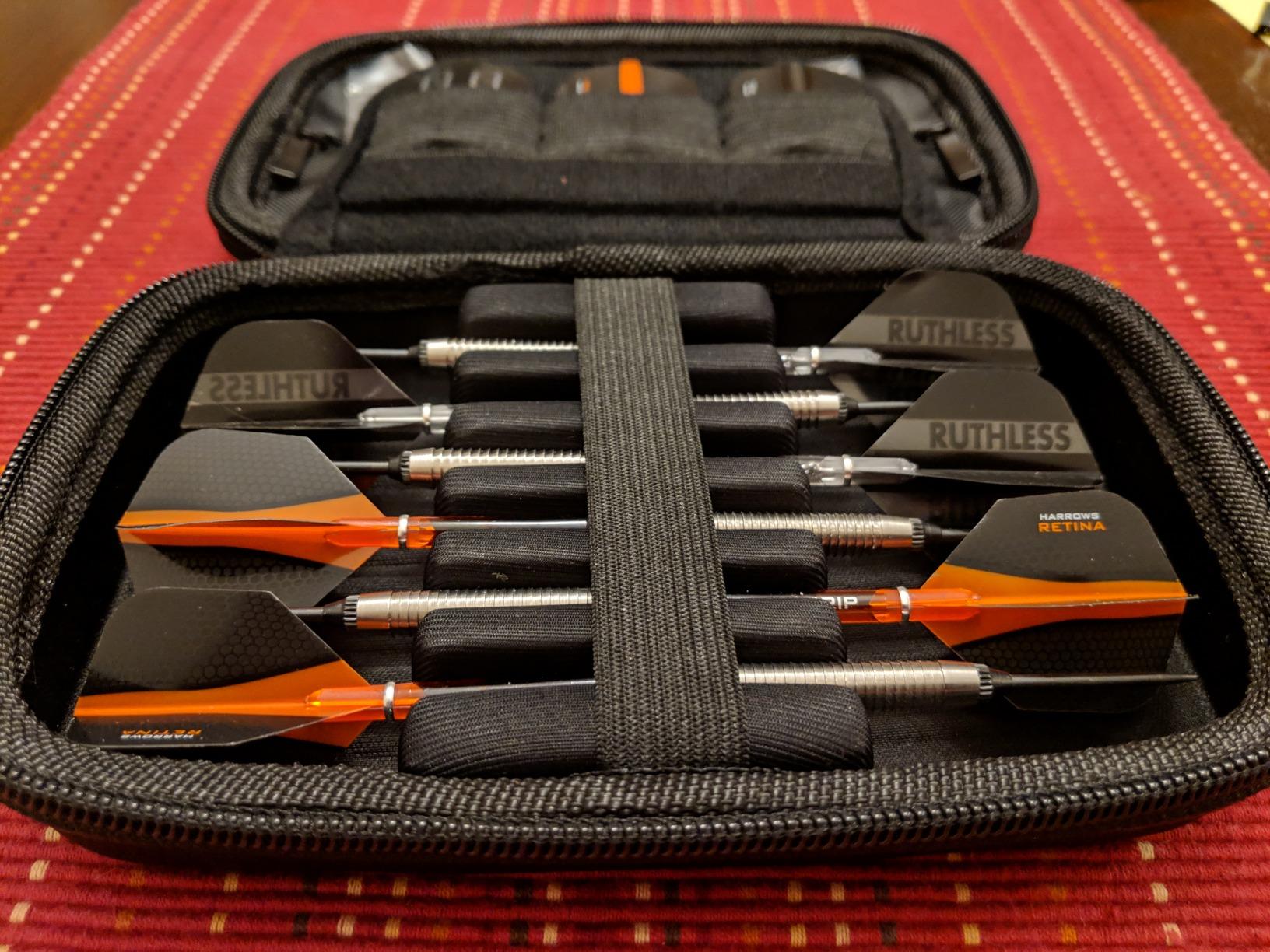 Casemaster Sentinel EVA Foam Shell Dart Case, Holds 6 Darts and Extra Accessories, Tips, Shafts and Flights, Compatible with Steel Tip and Soft Tip Darts customer photo 5