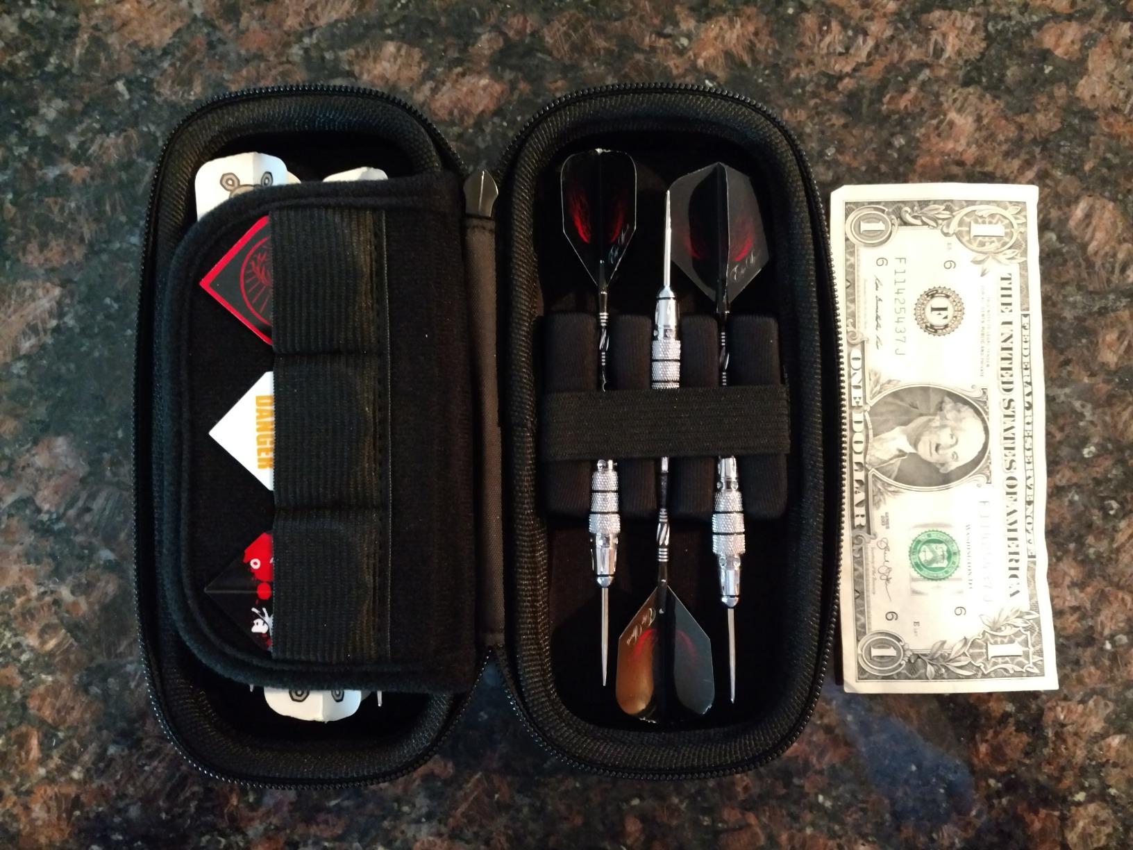 Casemaster Sentry Dart Case Slim EVA Shell for Steel and Soft Tip Darts, Hold 6 Darts and Features Built-in Storage for Flights, Tips and Shafts customer photo 12