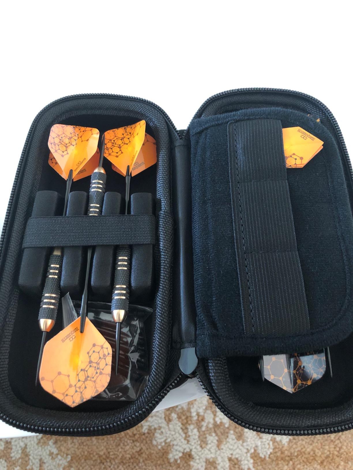 Casemaster Sentry Dart Case Slim EVA Shell for Steel and Soft Tip Darts, Hold 6 Darts and Features Built-in Storage for Flights, Tips and Shafts customer photo 8