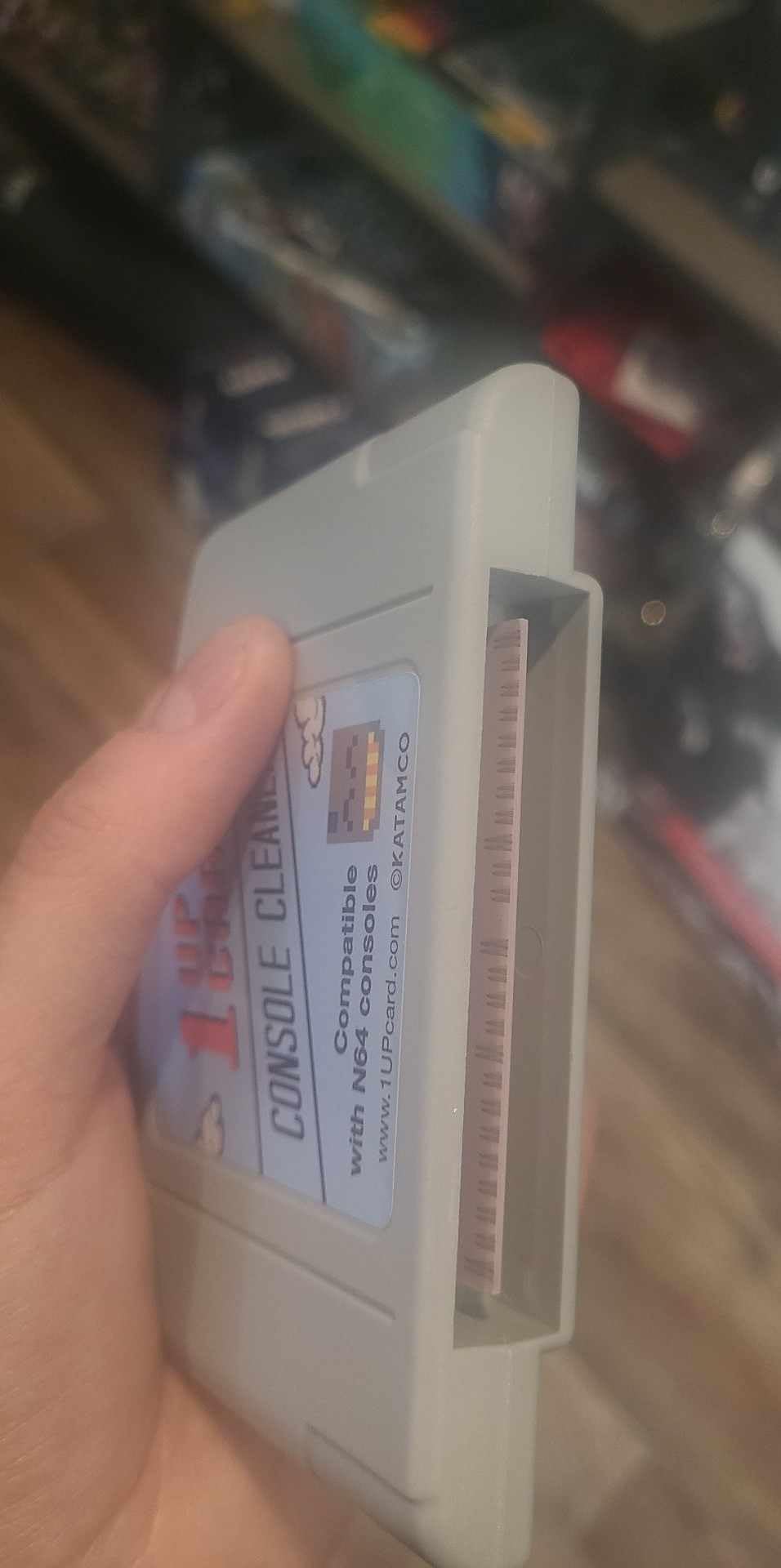 1UPcard Cleaning Kit Compatible With N64 (Nintendo 64) Console And Video Game Cartridges customer photo 2