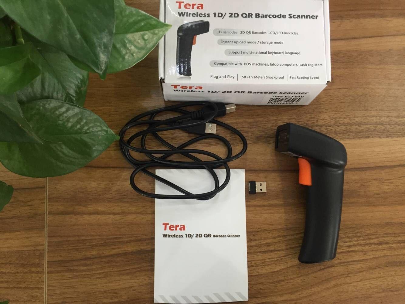 Tera 1D 2D QR Barcode Scanner Wireless and Wired with Battery Level Indicator Digital Printed Bar Code Reader Cordless Handheld Barcode Scanner Compact Plug and Play Model D5100 customer photo 1