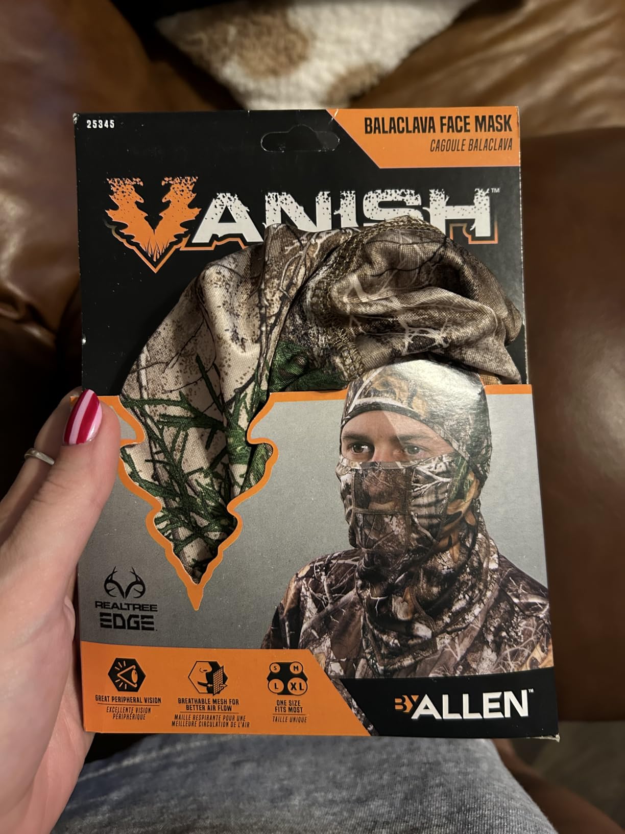 Allen Company Vanish Stretch Fit Camouflage Balaclava, Camo Hunting Face Cover customer photo 1