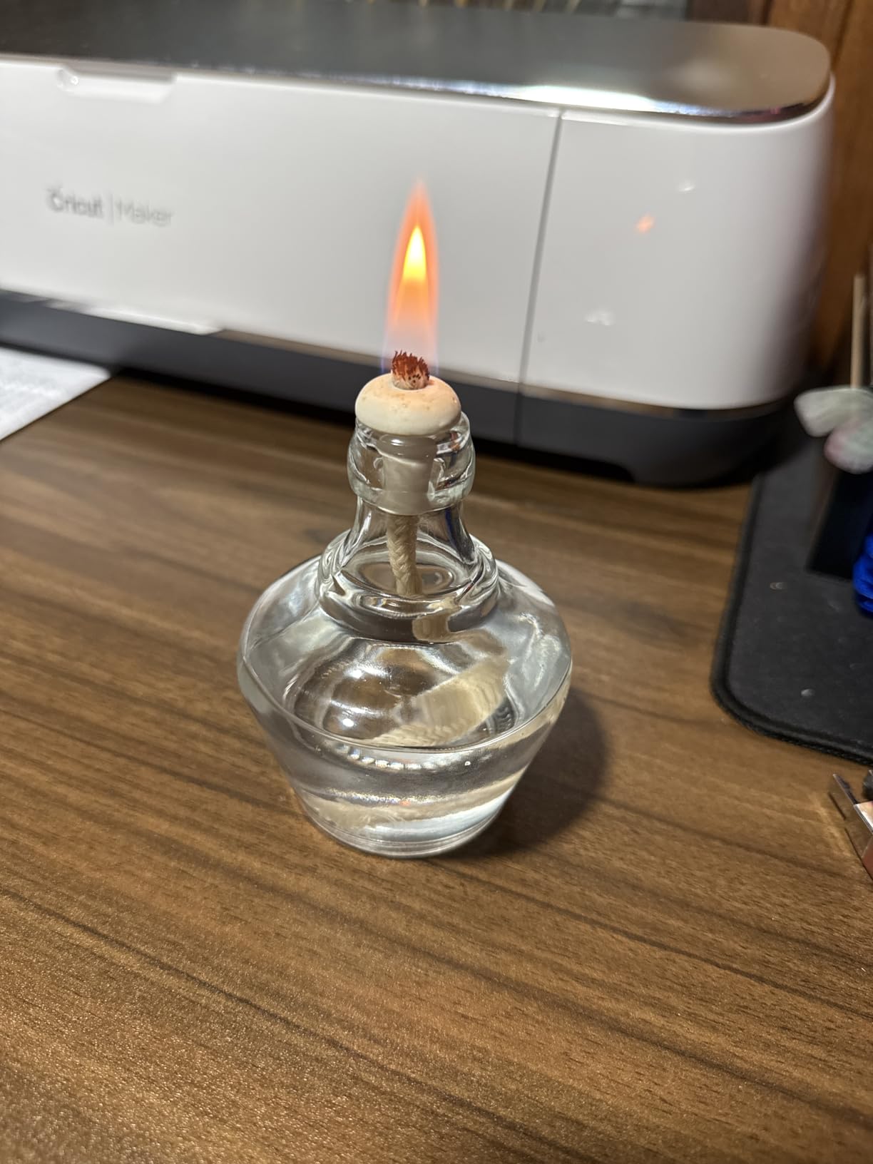 Classic Style Alcohol Burner Lamp Glass Bunsen Burners Lab Equipment Heating 150ml with 5 Free Replacement 6inch Wicks and Funnel customer photo 2