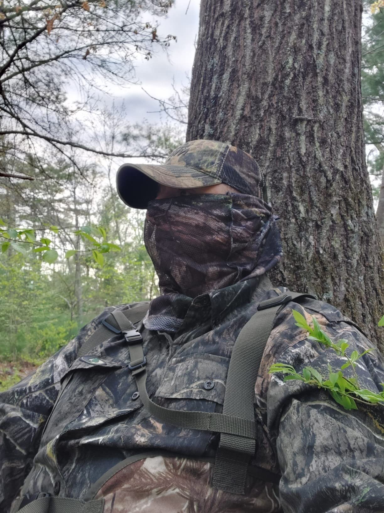 Mossy Oak Unisex-Adult Camo Mesh Hunting Face Mask customer photo 1