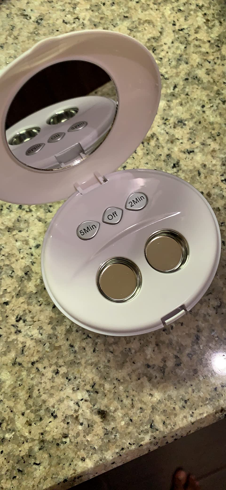Contact Lens Cleaner Machine, Blumway Ultrasonic Contact Lens Cleaner with USB Charger, Small & Portable, Fit Disposal Soft Lens, Hard Lens, Contact Lens, Colored Lens, RGP Lens & OK Lens customer photo 2