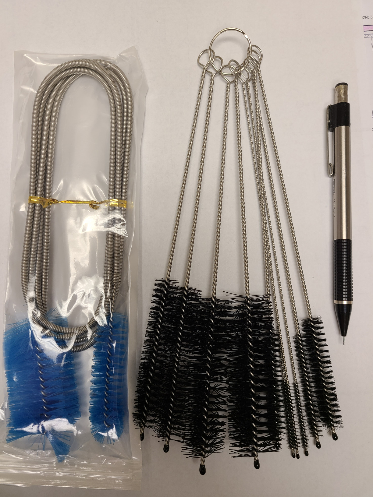 Aquarium Filter Brush Set, Flexible Double Ended Bristles Hose Pipe Cleaner with Stainless Steel Long Tube Cleaning Brush and 10 Pcs Different Sizes Bristles Brushes for Fish Tank or Home Kitchen customer photo 1
