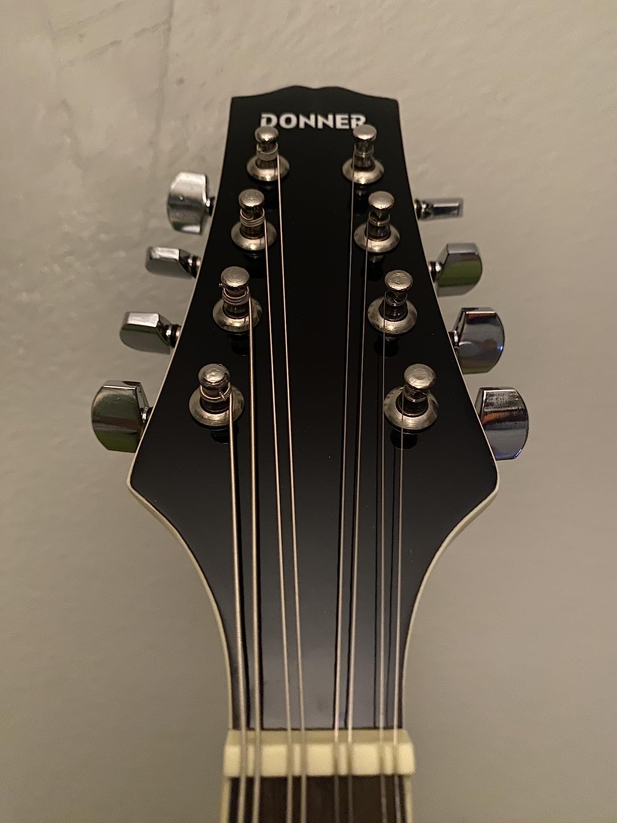 Donner A Style Mandolin Instrument Black Beginner Adult Acoustic Mandolin Musical Instrument Mahogany 8 String, Bundle With Tuner String Bag Guitar Picks, DML-100B customer photo 1