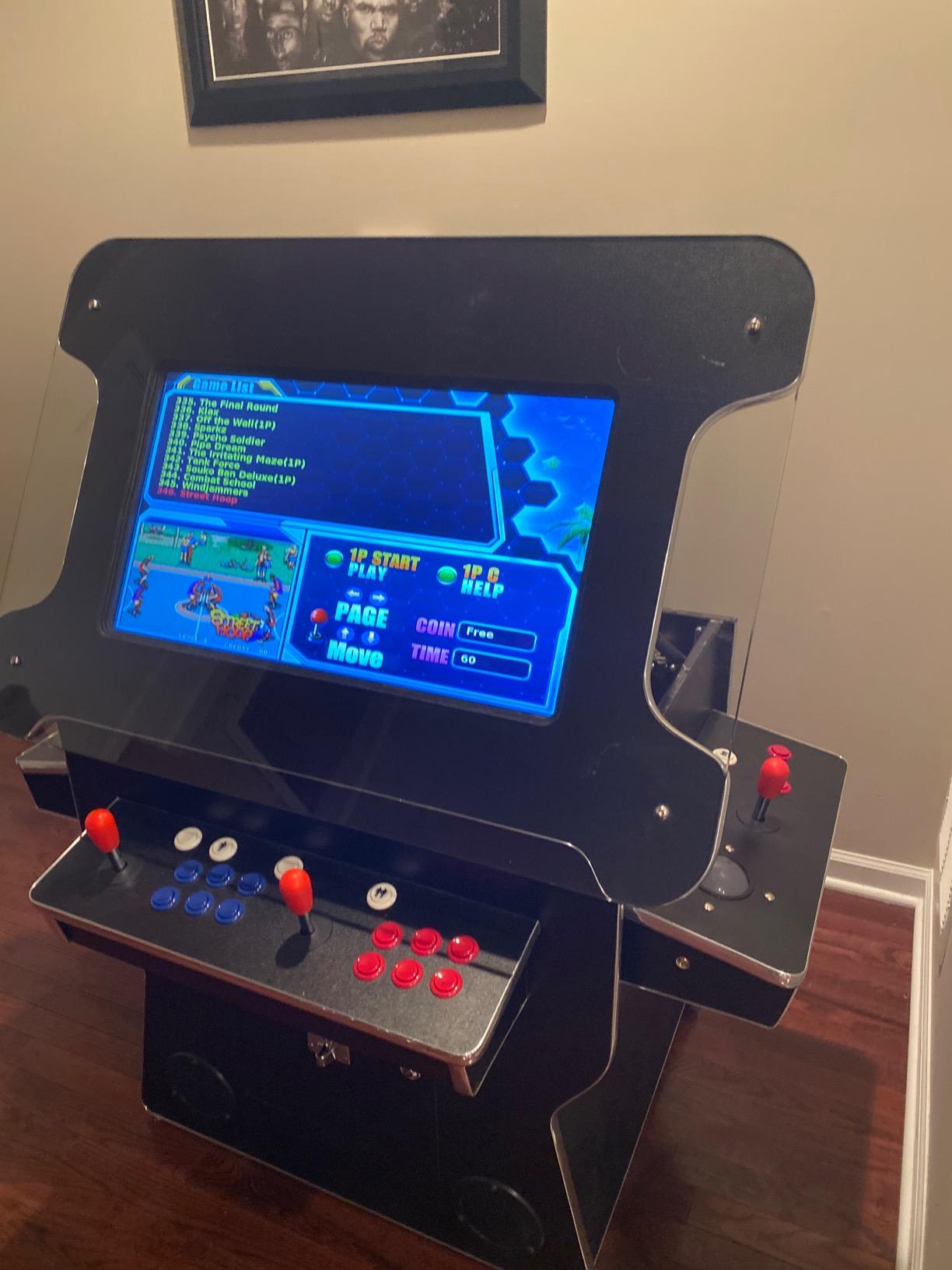 Creative Arcades Full Size Commercial Grade Cocktail Arcade Machine | 2 Player | 3500 Games | 26