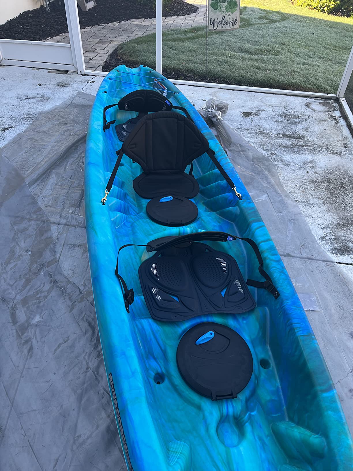 Pelican River Gorge 130X Tandem Kayak - Sit-on-Top - Recreational 2 Person Kayak - 13 ft customer photo 3
