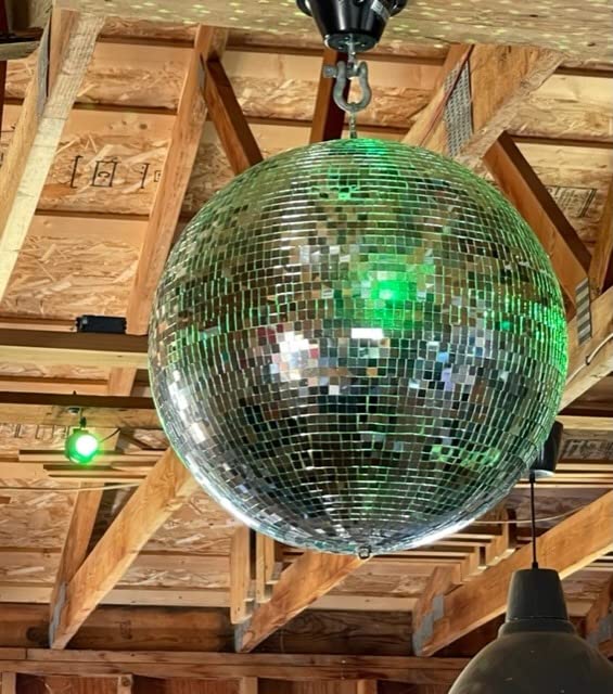 Pinspot Light with Remote, JLPOW Super Bright Mirror Ball Spotlight, Mini 15W RGBW LED Beam Spot Lights Stage Effect Lighting, Best for DJ Disco Party Bar Club Show Wedding Children's Theater customer photo 2