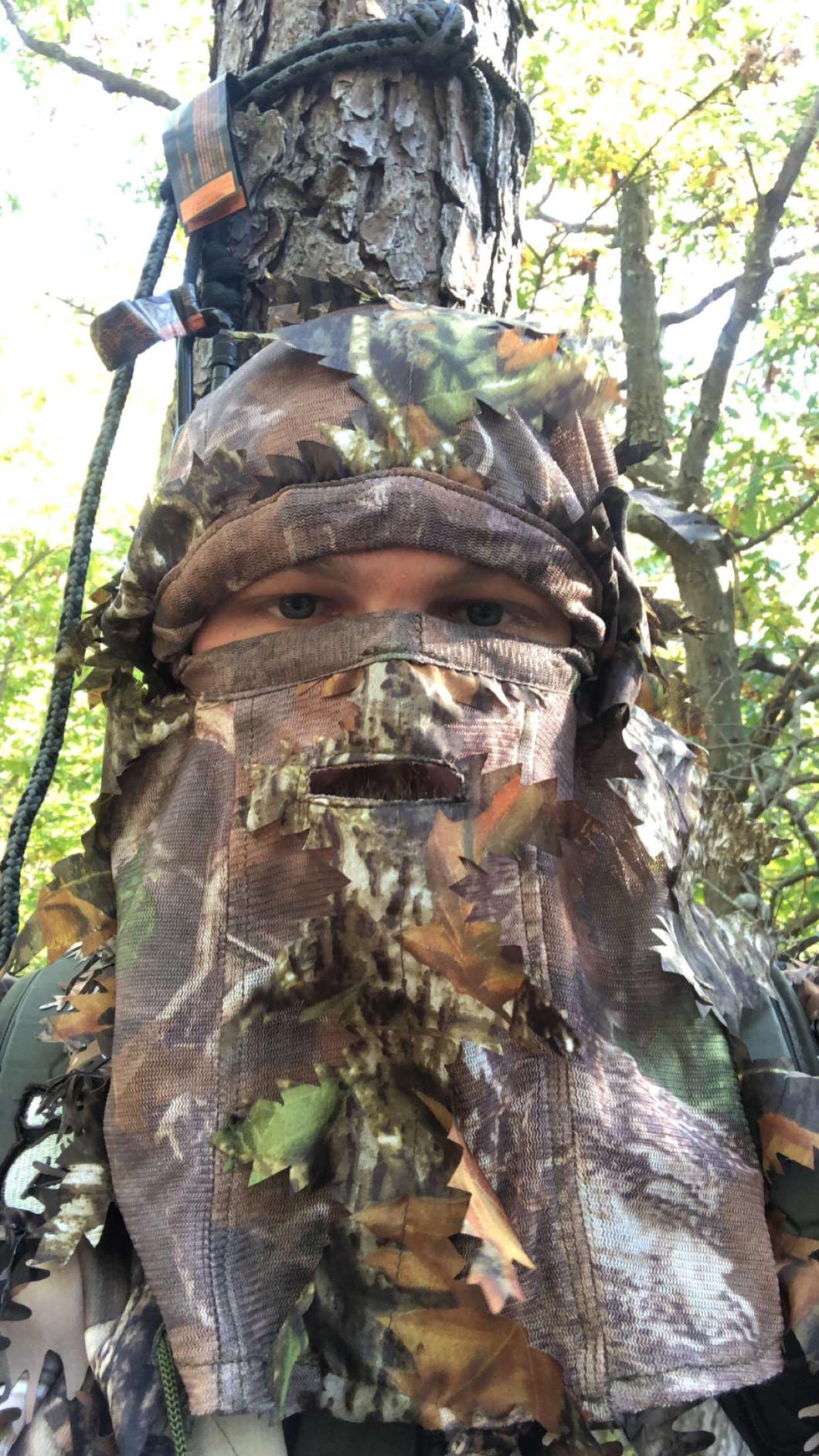 Ghillie Camouflage Leafy Hat 3D Full Face Mask Headwear Turkey Camo Hunter Hunting Accessories customer photo 1
