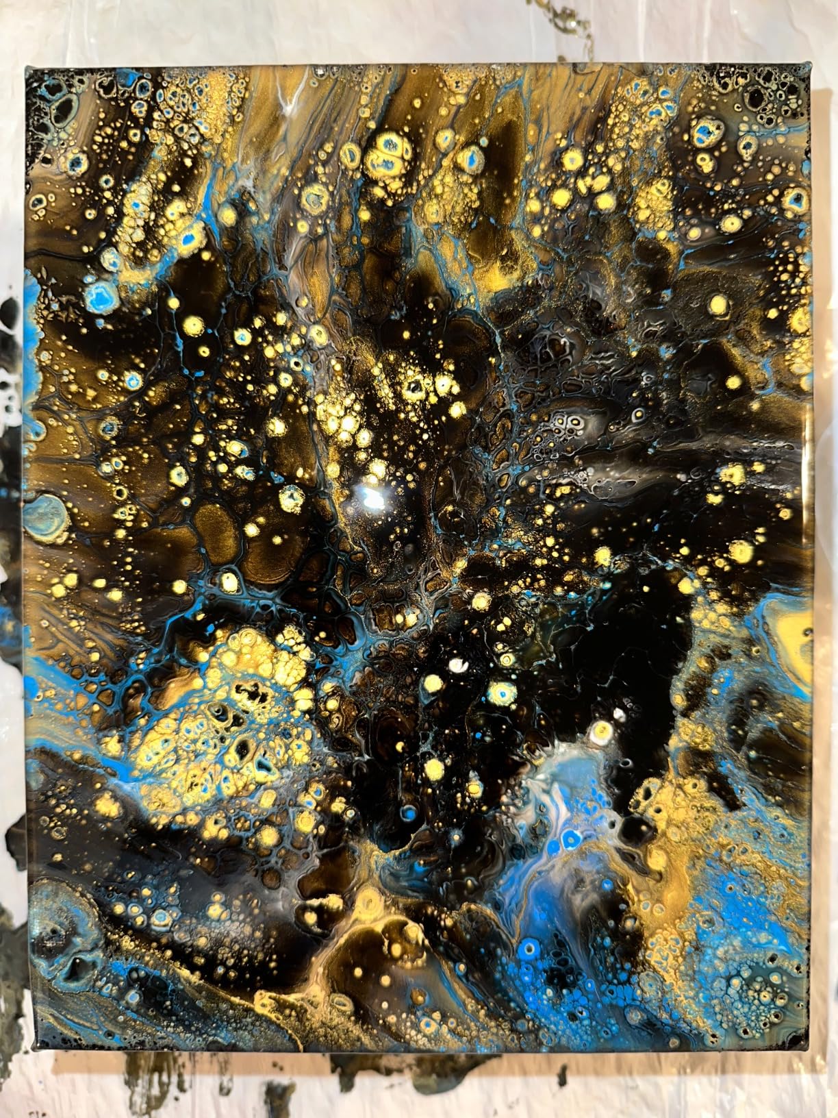Pouring Masters 8 Color Ready-to-Pour Acrylic Pouring Paint Set, with Silicone Oil and Gloss Medium, 8oz Bottles for Canvas and Crafts customer photo 2