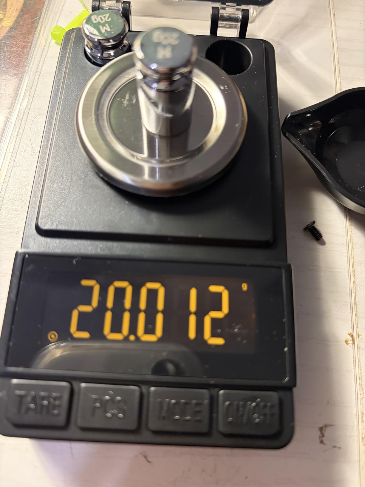 MAXUS Digital Milligram Scale 50g/0.001g, Compact Mg Scale with 20g Calibration Weight and Accessories, Black Powder Scale for Reloading customer photo 2