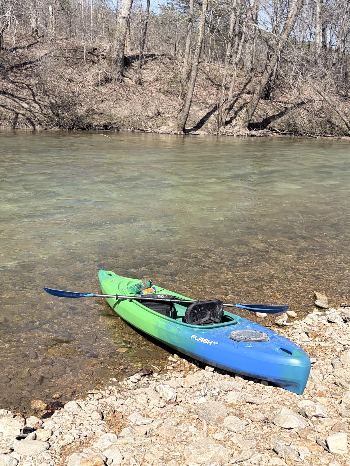 Perception Flash 9.5 - Sit Inside Kayak - Rod Holders and Rear Storage customer photo 1