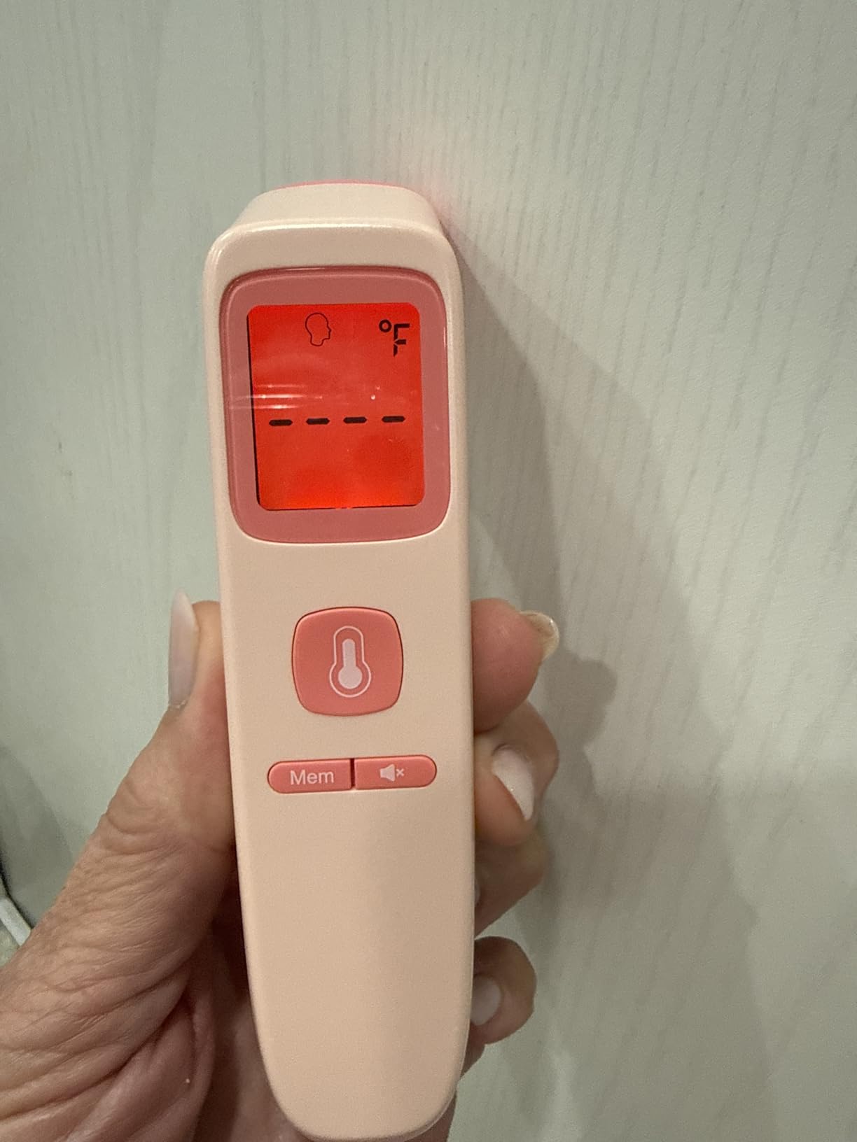 No-Touch Thermometer for Adults and Kids, Accurate Digital Baby Thermometer, Fever Alarm & Silent Mode, 2 in 1 Forehead & Object Mode customer photo 1