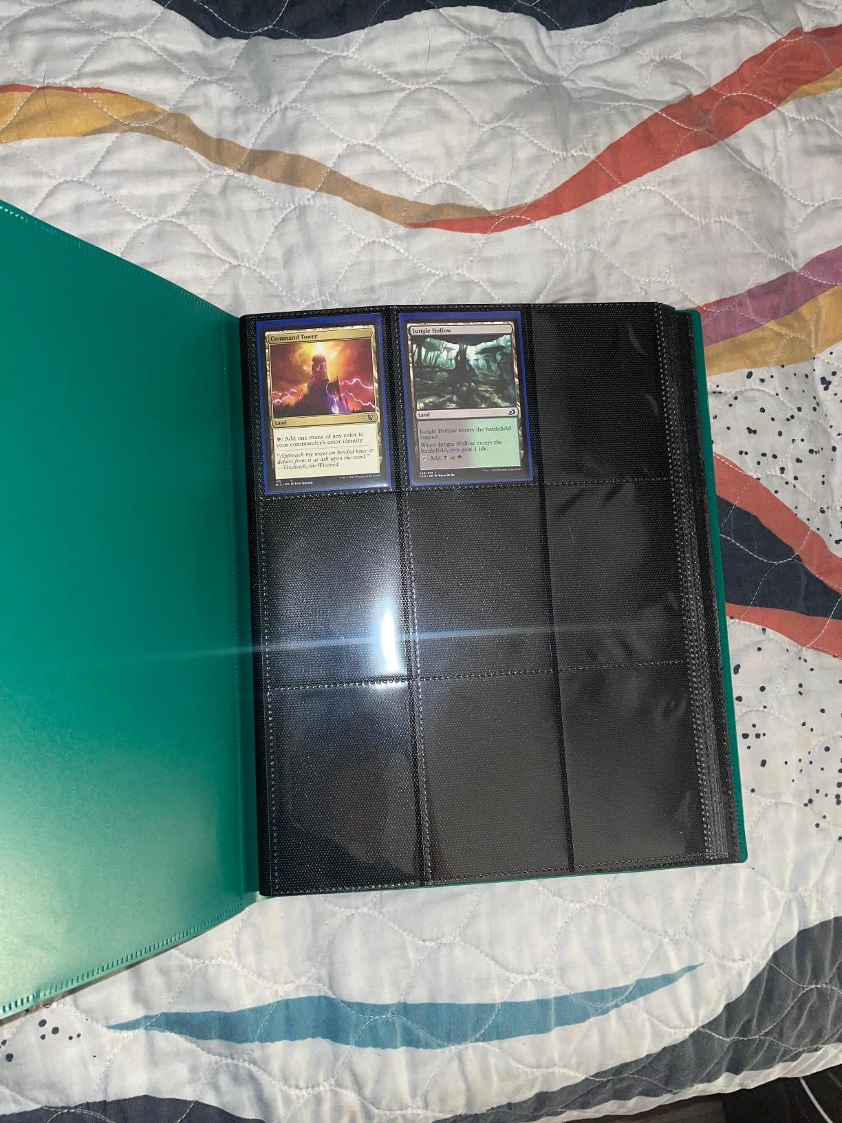 CardGuard Trading Card Binder Pro-Folio - 9 Pocket Binder, Side-Loading Album, Durable & Acid-Free Storage for MTG, TCG, Game & Sports Cards (Black) customer photo 2