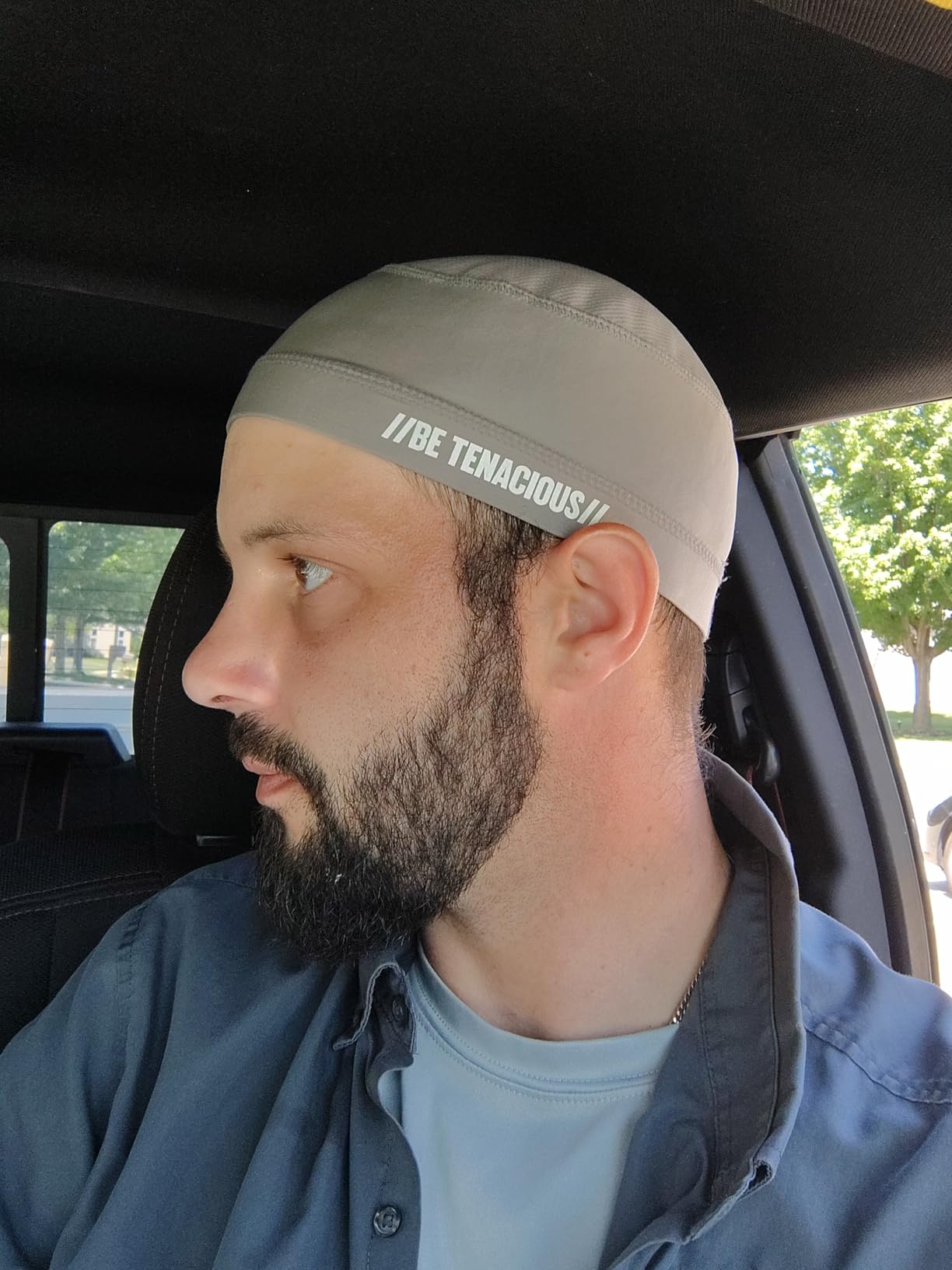 Ergodyne Chill-Its 6632 Cooling Skull Cap, Sweat Wicking Liner, UPF 50 Sun Protection customer photo 1