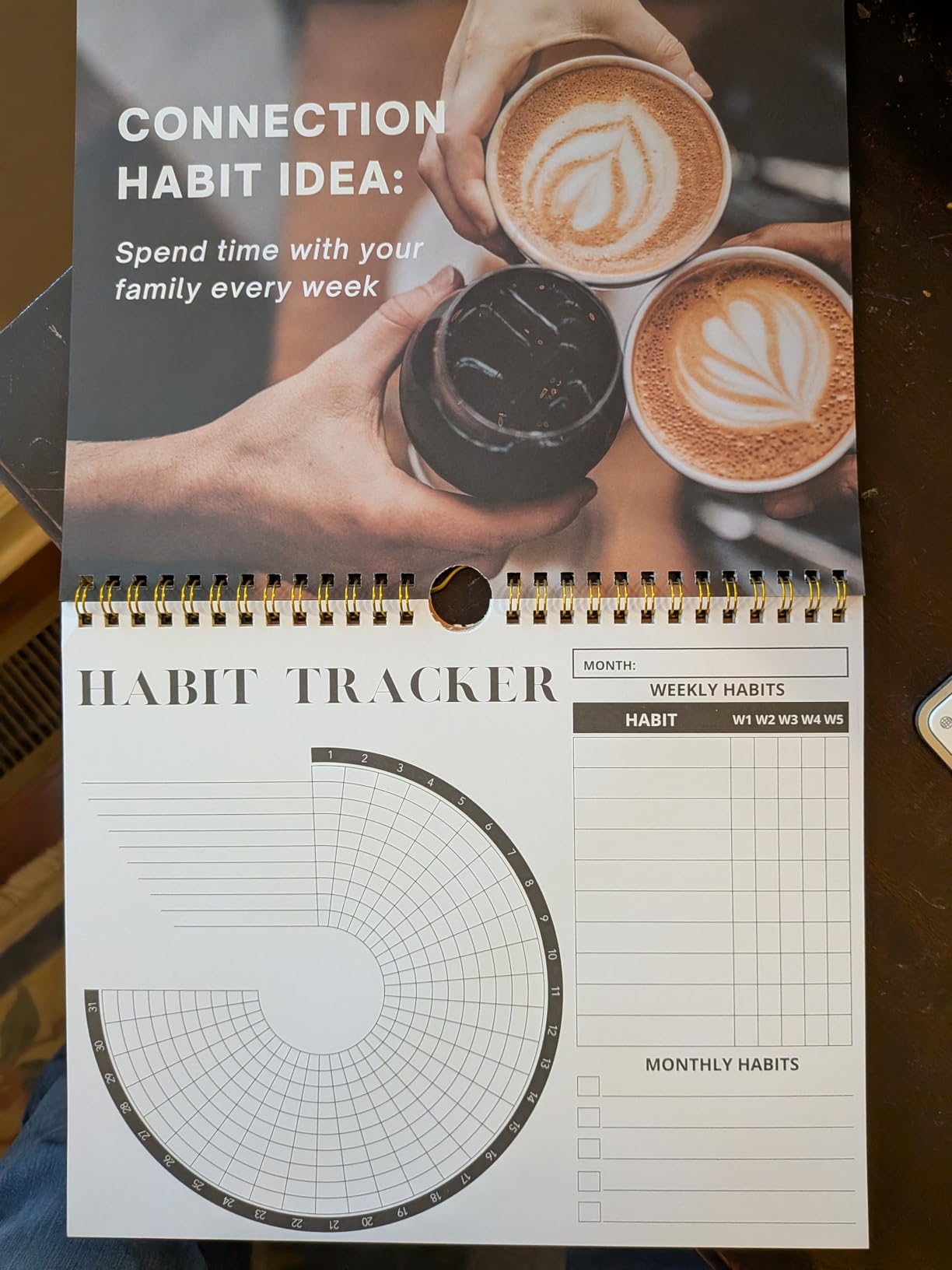 Lamare 2026 Habit Tracker Calendar - Premium Daily Habit Tracker Journal and Goal Board, Workout Motivation & Productivity Tool customer photo 2