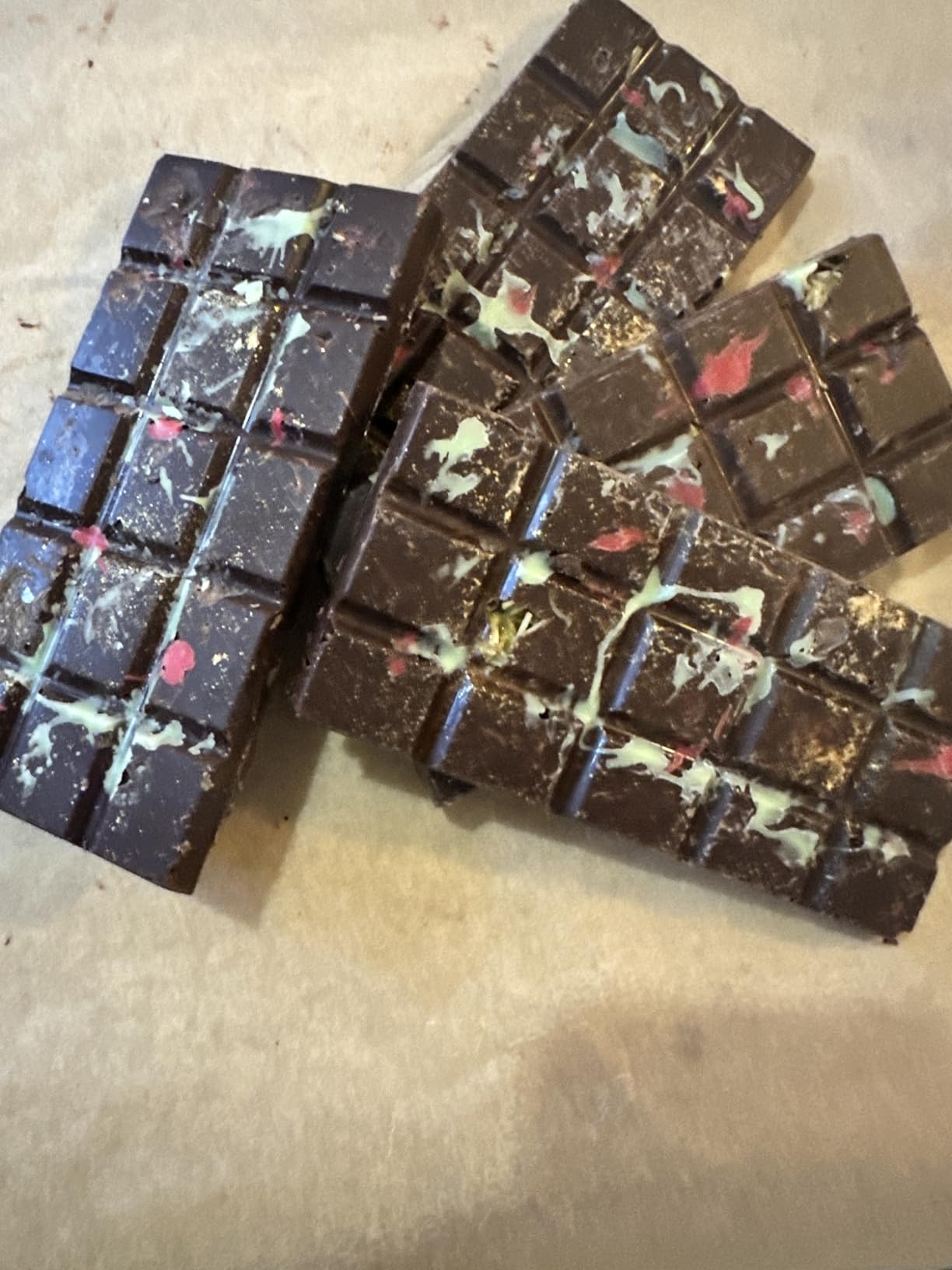 Grainrain Polycarbonate Chocolate Mold Polycarbonate Chocolate Bar Mould Bullet Clear Hard Plastic Candy Pastry Tools - Big Size customer photo 2