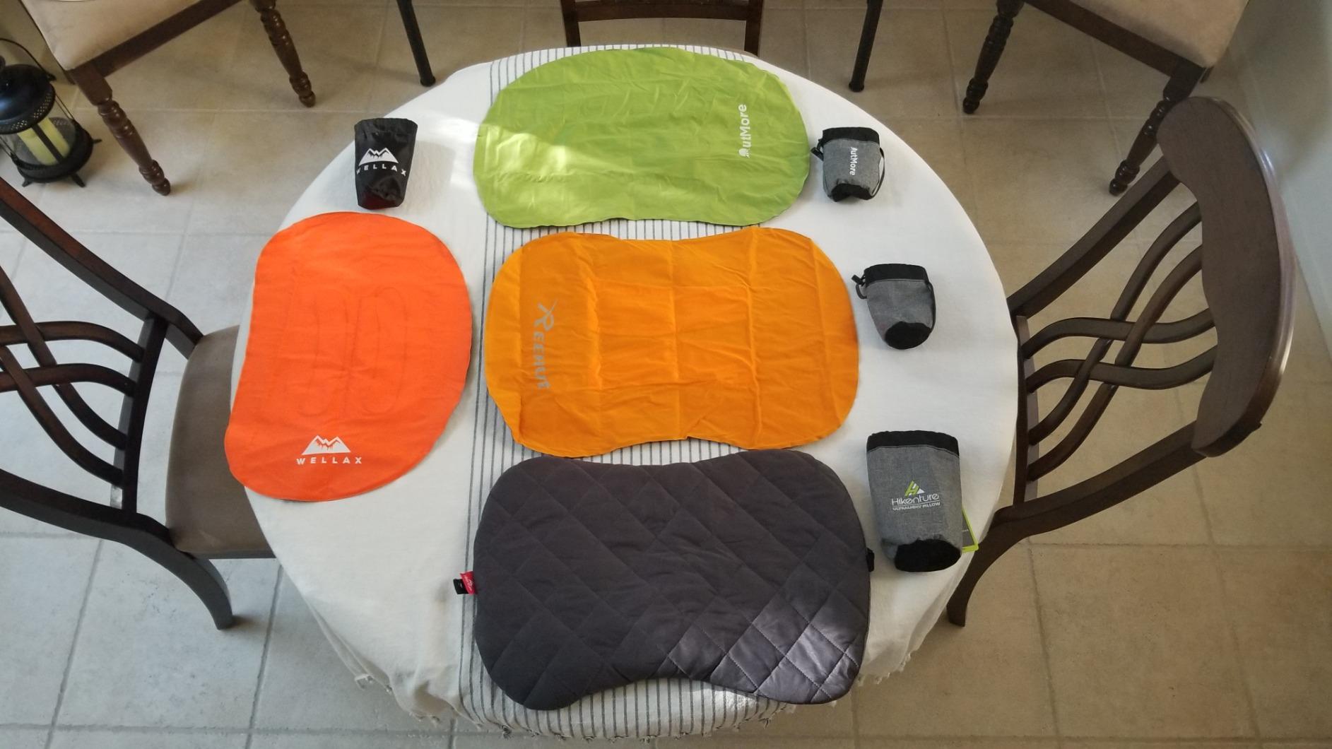 Hikenture Camping Pillow with Removable Cover - Ultralight Inflatable Pillow for Neck Lumbar Support - Upgrade Backpacking Pillow customer photo 2