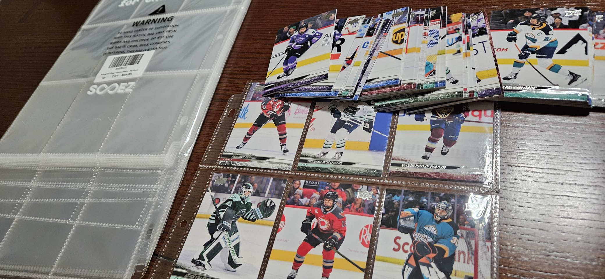 36 Pack 9 Pocket Page Protectors, Sooez Trading Card Sleeves for 3 Ring Binder, Baseball Cards Holder, Protective Pages Sheets for Binders Album, Fit for Collectible Games, Sports Cards customer photo 1