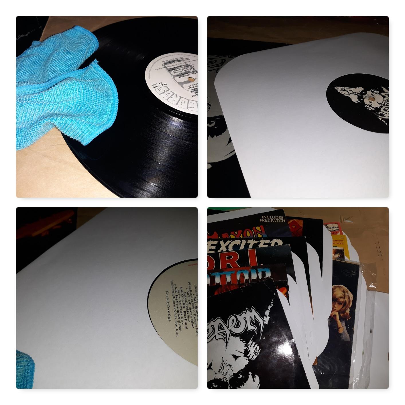 Vinyl Fever Inner Record Sleeves - Heavyweight Acid Free Paper with Rounded Corners for LP Records Storage (25 Pack) customer photo 2