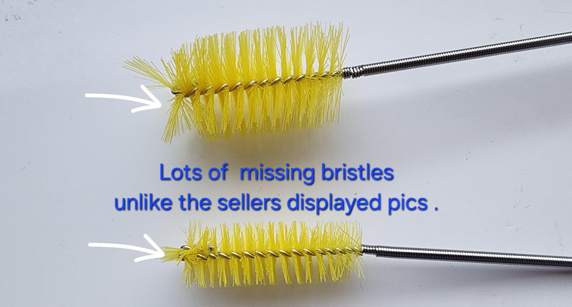 12 Pieces Tube Cleaning Brush Aquarium Filter Nylon Tube Brush Set Flexible Double-Ended Hose Pipe Cleaning Stainless Steel for Fish Tank, Kitchen, Glasses, Drinking Straws, Keyboard customer photo 2
