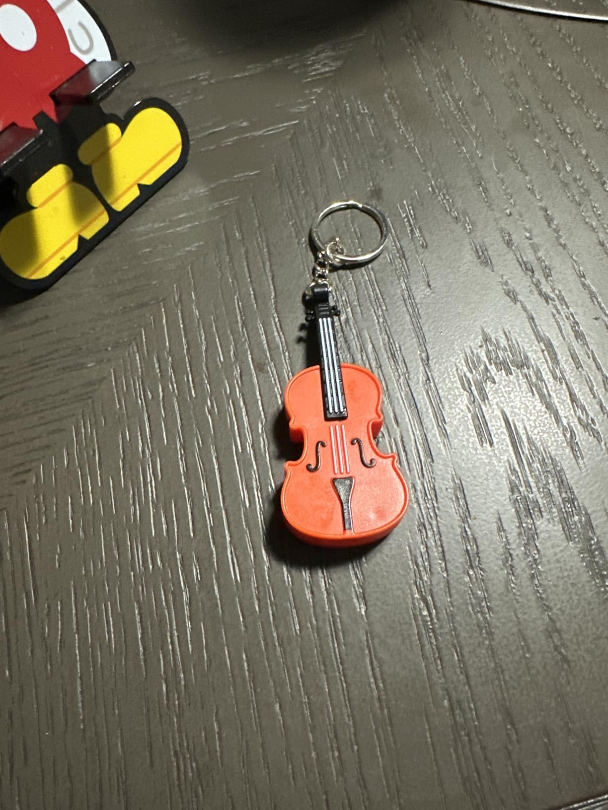 MunnyGrubbers - Original World's Smallest Violin Toy Keychain With Playable Sad Music - Tiny Mini Violin Keychain with Sound customer photo 2