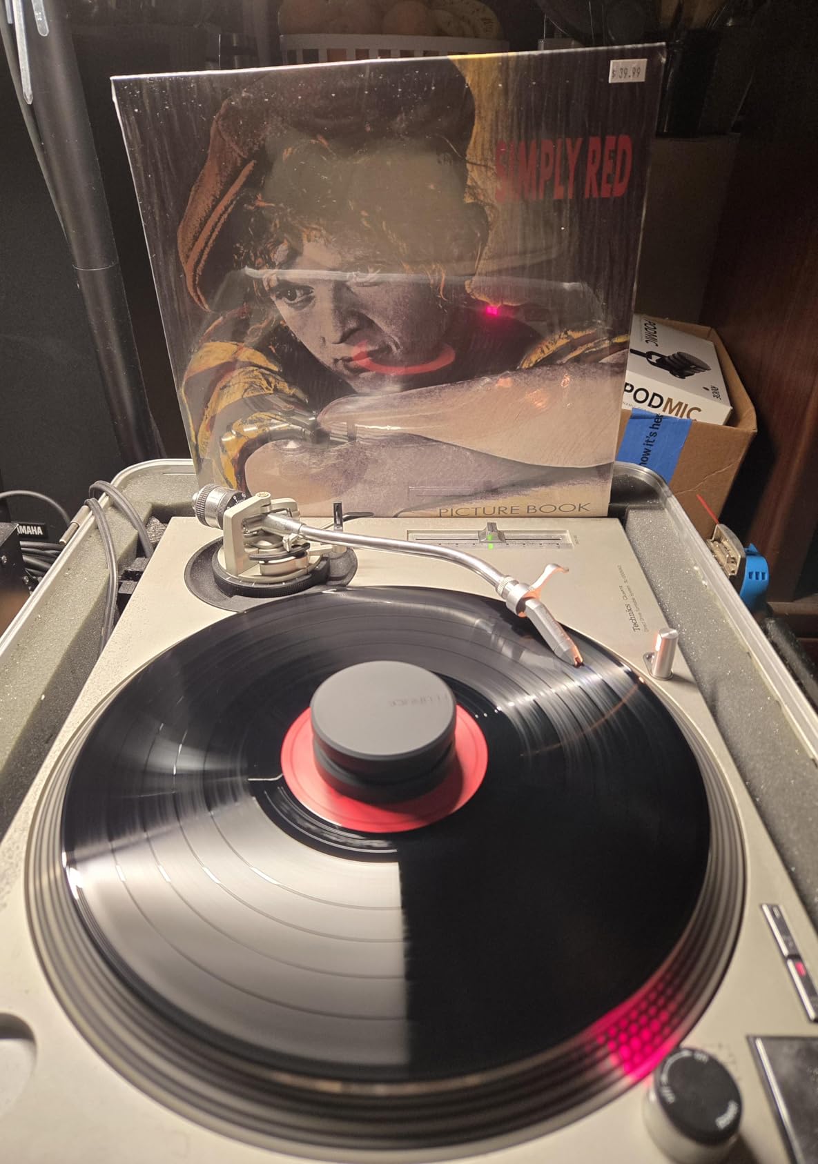 Fluance HiFi Vinyl Record Weight Stabilizer High Mass 760 gram Steel LP Disc Turntable Accessory with Antiresonance Rubberized Coating and Protective Velvet Pad for Vibration Damping (RW03) customer photo 2