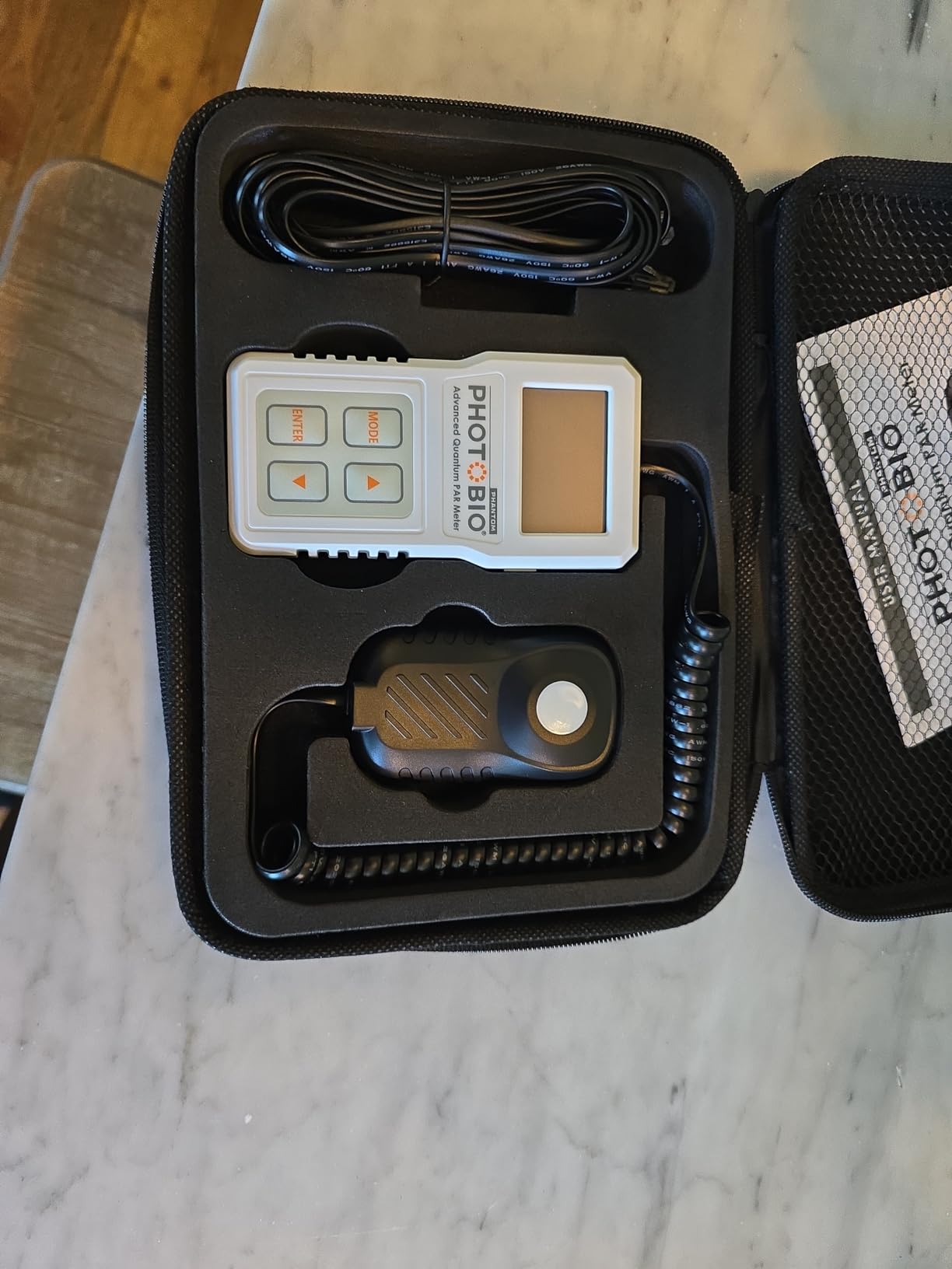 PHOTOBIO LGBQM2 Advanced Quantum Sensor PAR Meter (Micromoles), Measure Light Intensity customer photo 1