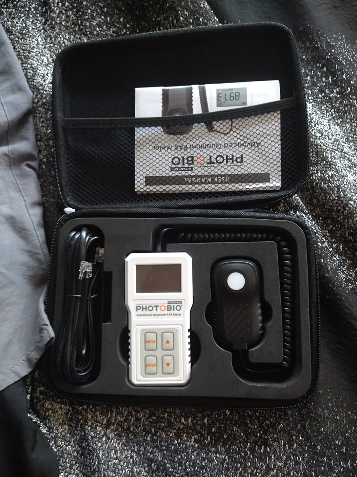 PHOTOBIO LGBQM2 Advanced Quantum Sensor PAR Meter (Micromoles), Measure Light Intensity customer photo 2