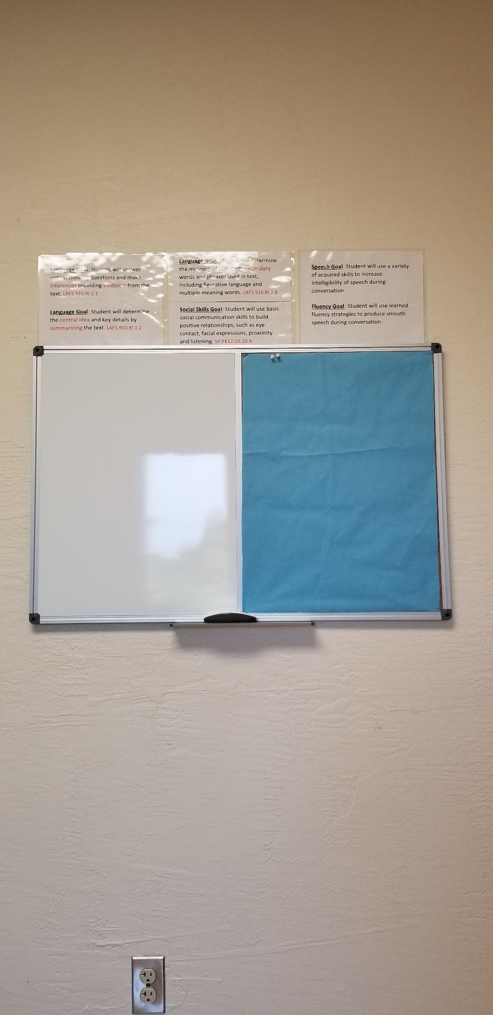 Magnetic Combination Whiteboard Cork Board 48 x 36 Inch, Black Aluminum Frame - Large Wall Mounted Vision Board & Planner for Home Office, Kitchen Command Center & Classroom Organization customer photo 2