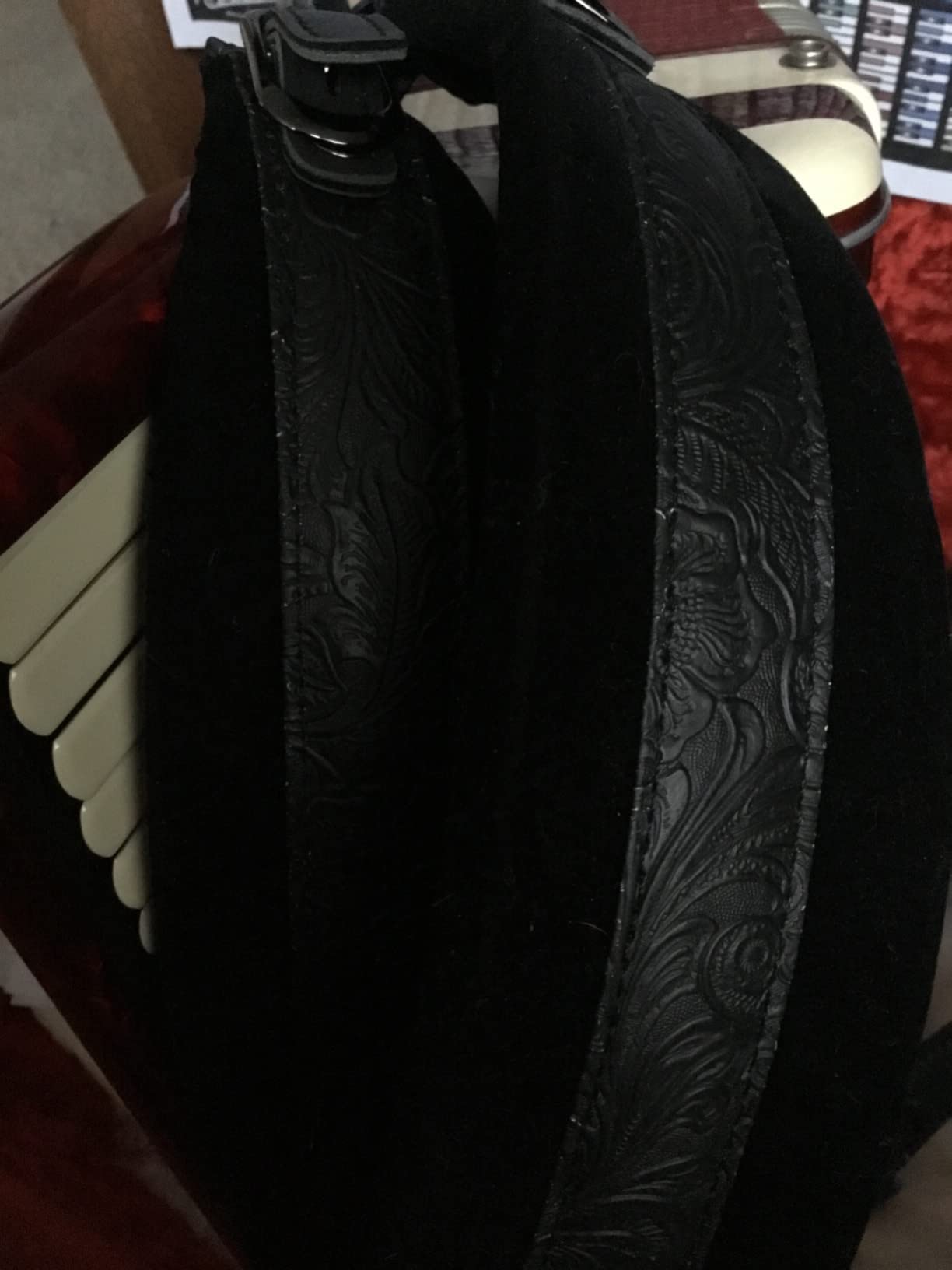 Rayzm Accordion Harness Straps, Adjustable Shoulder Belts Straps for Accordions, Thickened Synthetic Leather customer photo 2