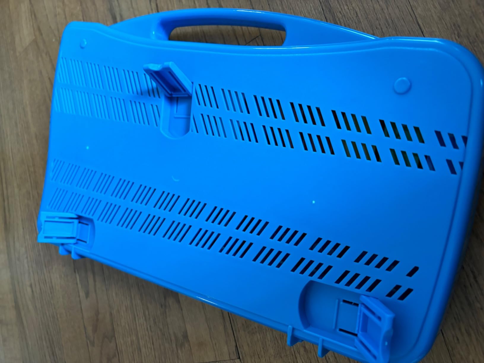 ENNBOM 25 Notes Vibraphone Xylophone Glockenspiel Black Blue Percussion Instrument with Case (Blue Case- Blue) customer photo 1