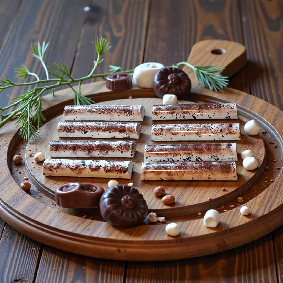 Large Long Stick Chocolate Mold Polycarbonate 3D Cylinder Maker Candy PC Tray Cylindrical Shells Chocolate Mould Forms customer photo 1