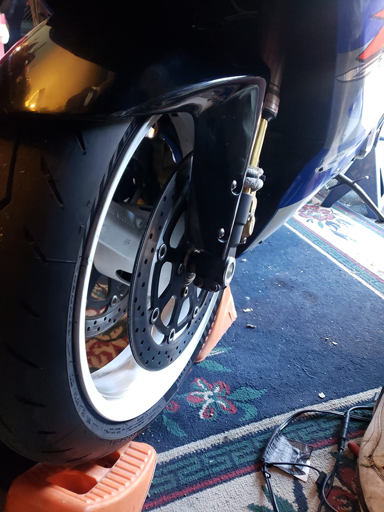 Pirelli Diablo Rosso IV 120/70ZR17 Front Motorcycle Tire - High Performance Sport Street/Track customer photo 1