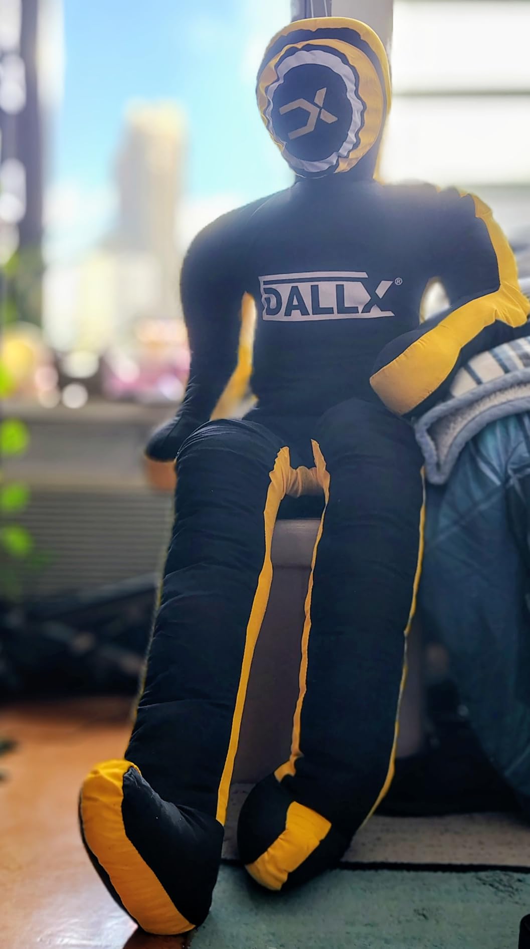 DALLX MMA Grappling Dummy for Wrestling Judo Karate BJJ JIU Jitsu Punching Dummies Mixed Martial Arts Police Training Self Defense - UNFILLED customer photo 1